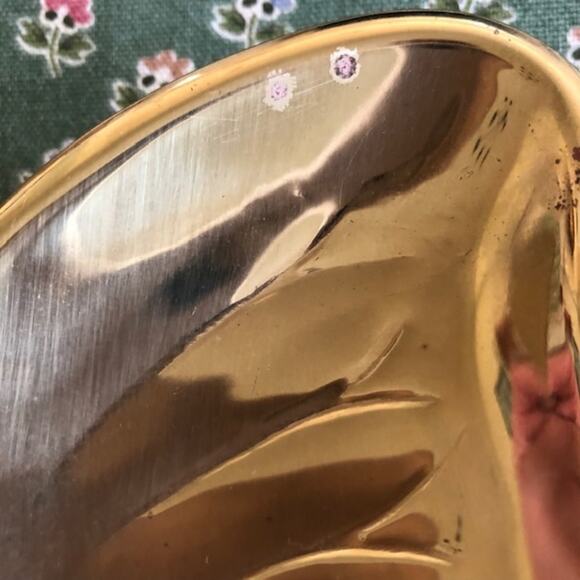 Vintage Boho Brass Butterfly Trinket Tray / Jewelry Tray - Picture 4 of 7